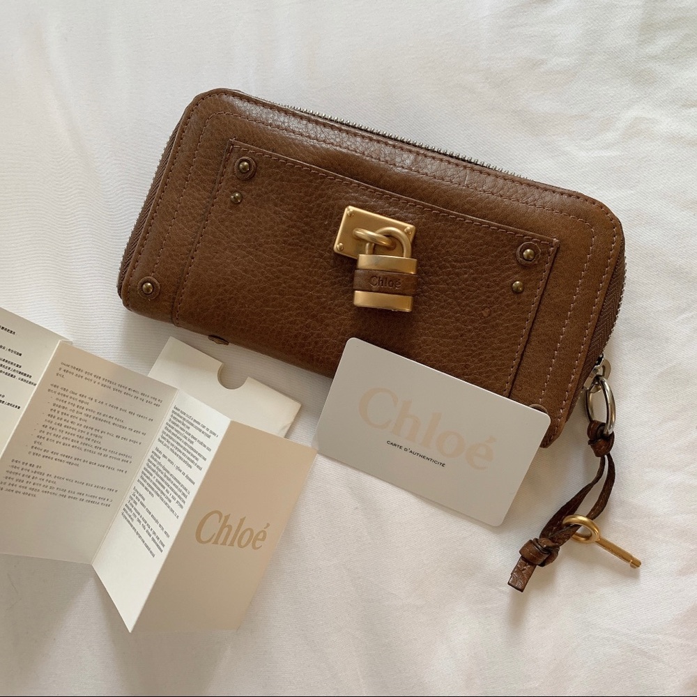 Chloe Paddington Zip Around Wallet 💵